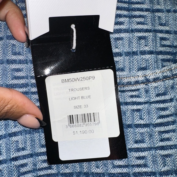 Givenchy 4G Monogram Straight-Leg Jeans - Picture 4 of 8